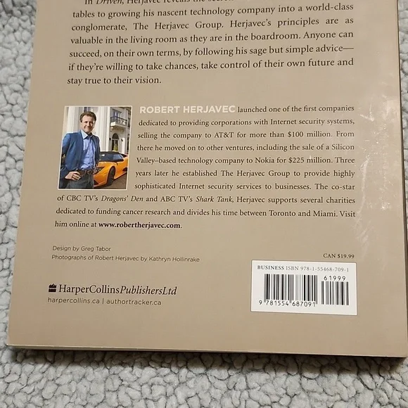 Driven: How To Succeed In Business And In Life Paperback Book - Picture 9 of 9